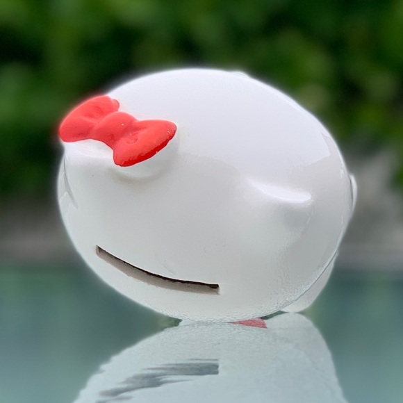 Hello Kitty 1976 Sanrio Retro Ceramic Small Coin Bank Figurine Made in Japan - Picture 6 of 8